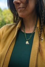 Load image into Gallery viewer, Wolf Necklace Charm