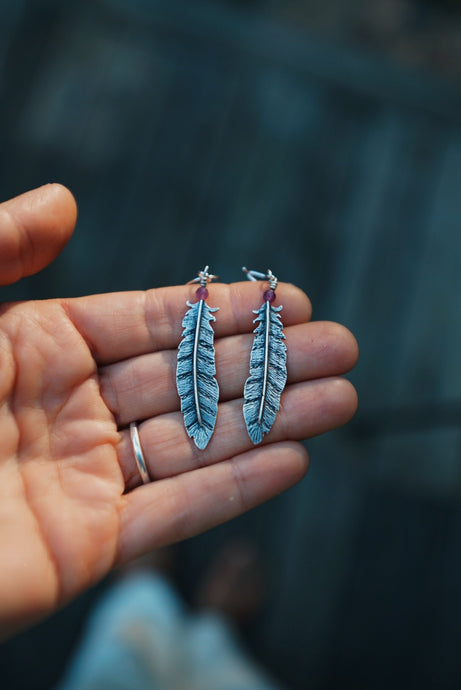 Feather Earrings