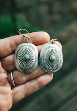Load image into Gallery viewer, Repurposed Concho Earrings