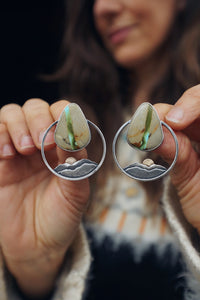 Mountains and Rivers Earrings