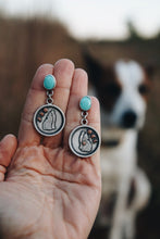 Load image into Gallery viewer, Copper Moon Howlers Earrings