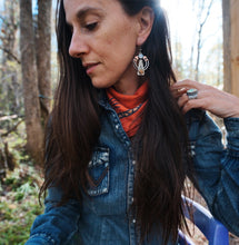 Load image into Gallery viewer, Canyon Moon Howl Earrings