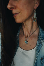 Load image into Gallery viewer, Charmed Necklace - Wolf Track