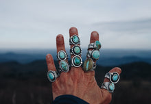 Load image into Gallery viewer, Moonrise Over Peaks Ring size 4.5