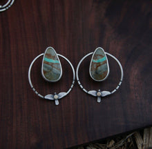 Load image into Gallery viewer, Red Tailed Canyon Earrings