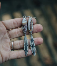 Load image into Gallery viewer, Feather Meadow Earrings