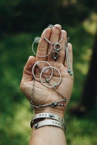 Branch and Lichen Necklace