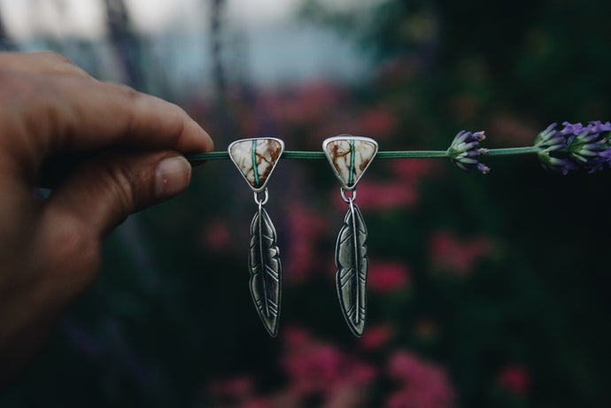 War Woman Earrings