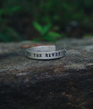 Load image into Gallery viewer, Take Me To The River Cuff size 6&quot;