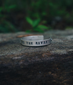 Take Me To The River Cuff size 6"